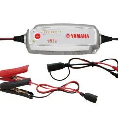 Ładowarka Yamaha do akumulatorów 12V. Sprawdź, ile amperów do ładowania akumulatora potrzebujesz, aby utrzymać go w idealnym stanie.