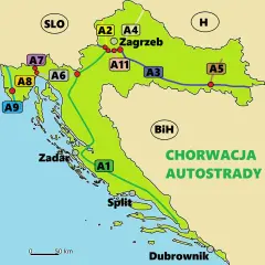 Ile za autostrady w Chorwacji? Sprawdź koszty i trasy przejazdów