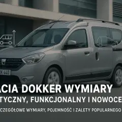 Dacia Dokker Van: Wymiary paki, ładowność. Czy zmieści europaletę?