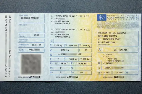 Dowód rejestracyjny: Oznaczenia. Co oznaczają kody A-S?