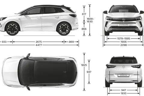 Opel Grandland wymiary: Sprawdź, czy pasuje do Twoich potrzeb
