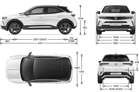 Opel Mokka wymiary: B czy A/X? Wybierz idealną dla siebie!