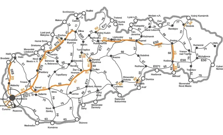 Ile kosztuje autostrada na Słowacji? Ceny winiet i opłat drogowych