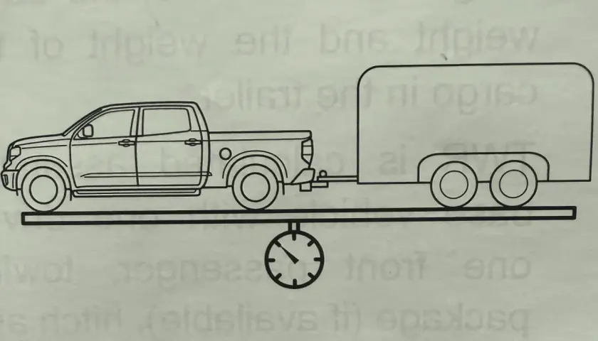 Ciężarówka z naczepą na wadze. Ilustracja pokazuje, ile waży pusty tir z naczepą.