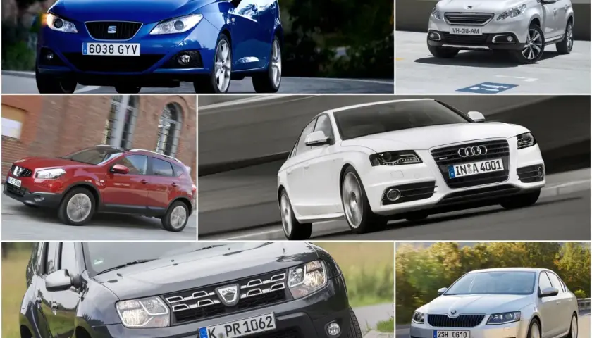 Szukasz auta do 40 tys.? Zobacz propozycje: Seat Ibiza, Peugeot 2008, Nissan Qashqai, Audi A4, Dacia Duster, Skoda Octavia.