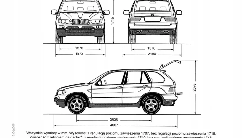 BMW X5 wymiary: Czy zmieści się w Twoim garażu? Sprawdź!