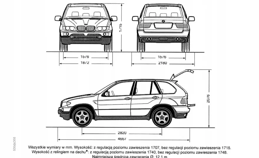 BMW X5 wymiary: Czy zmieści się w Twoim garażu? Sprawdź!