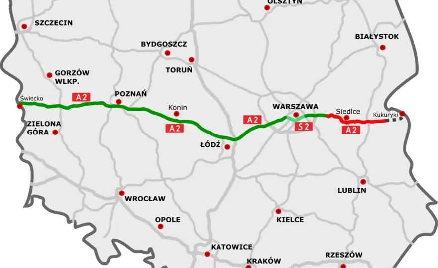 Autostrada A2 jakie odcinki płatne - uniknij zbędnych kosztów