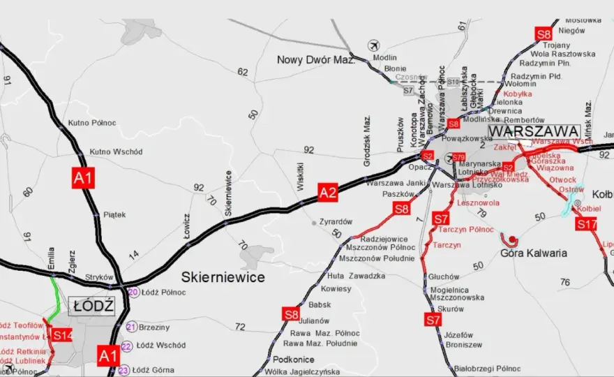 A2 Warszawa - Łódź - Kto płaci, a kto jedzie za darmo?