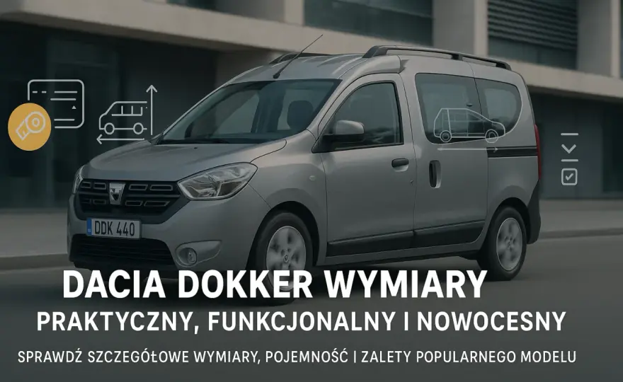 Dacia Dokker Van: Wymiary paki, ładowność. Czy zmieści europaletę?