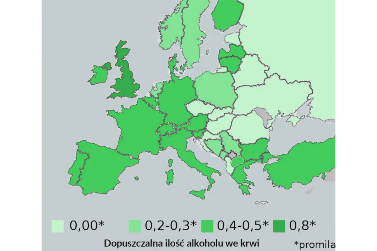 Limity promili w Europie - Gdzie obowiązuje zero tolerancji?
