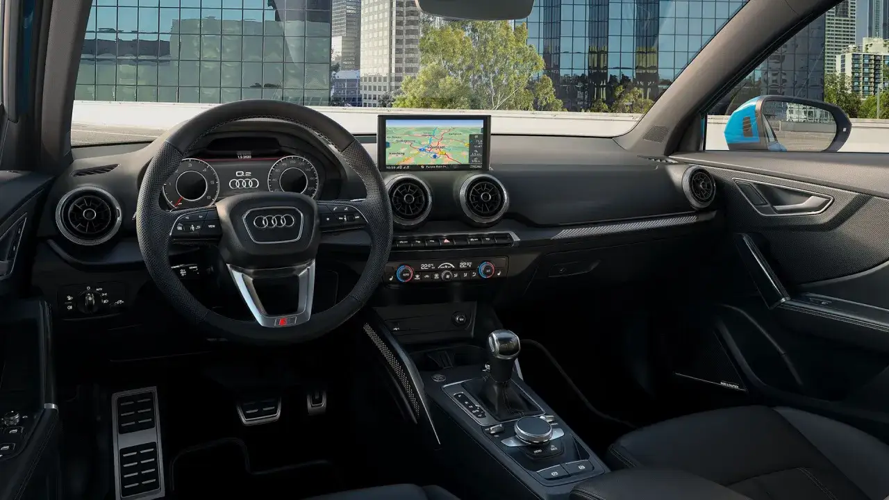 Audi Q2 wnętrze wymiary