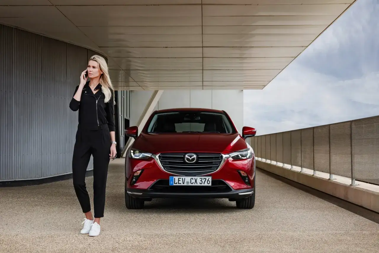 Mazda CX-3 parkowanie