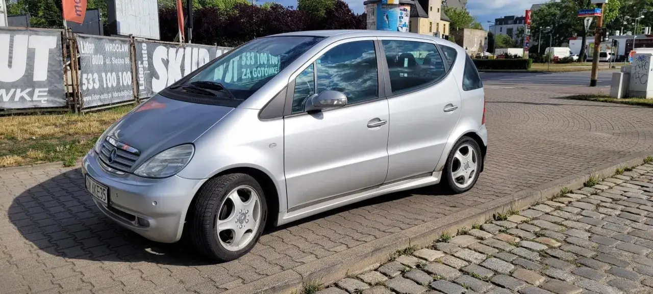 Mercedes A 140 W168 na ulicy