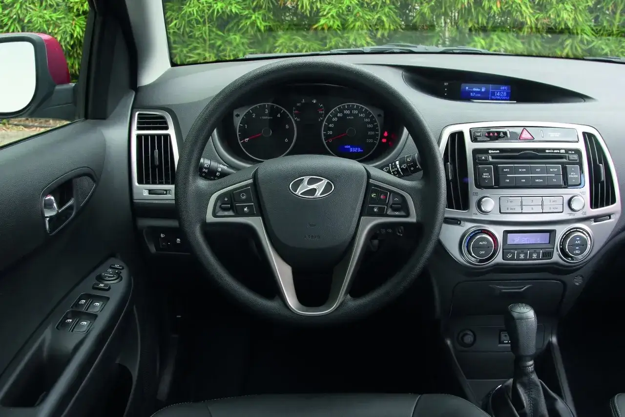 Wnętrze Hyundai i20 I generacji