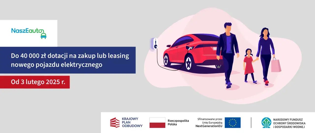 program dopłat NaszEauto samochody elektryczne