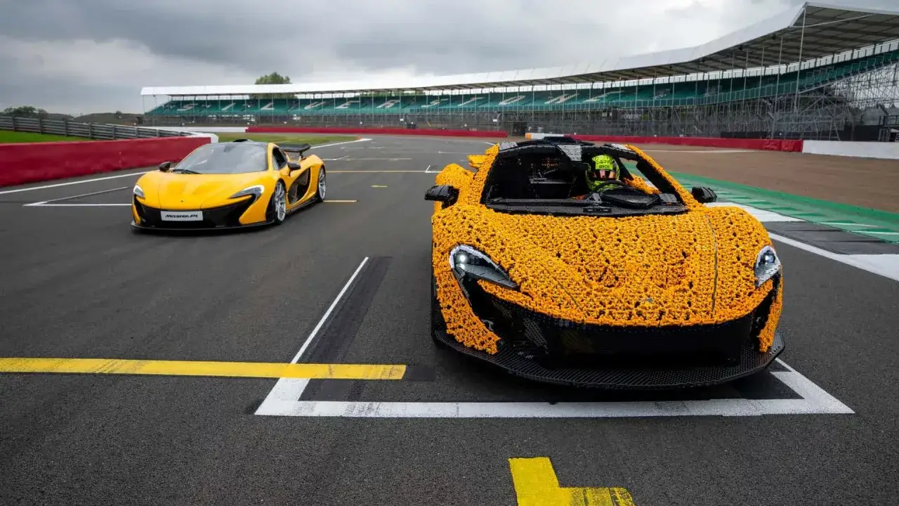 McLaren P1 na torze