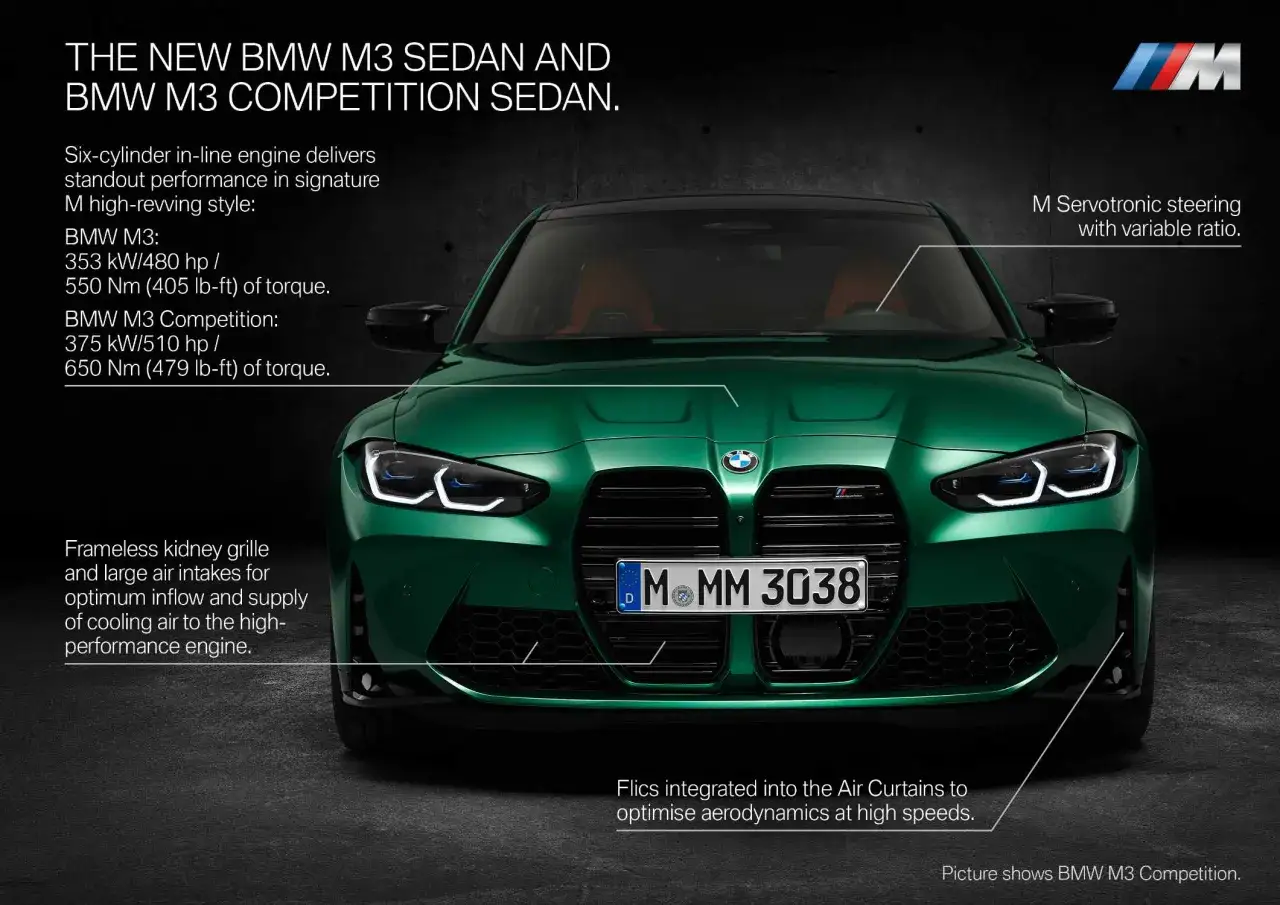 BMW M3 opcje dodatkowe wyposażenie