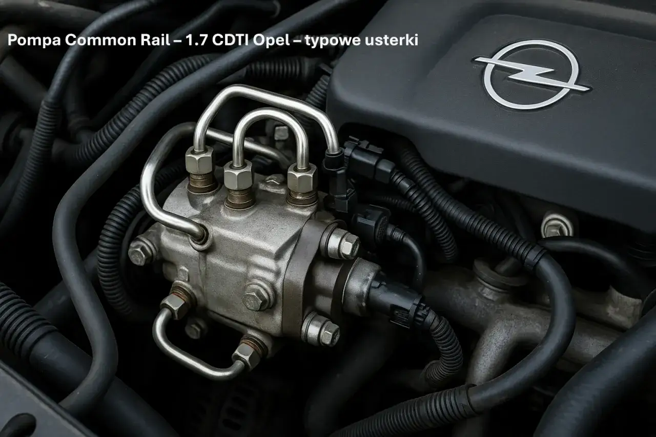 Typowe usterki Opel Meriva 1.7 CDTI
