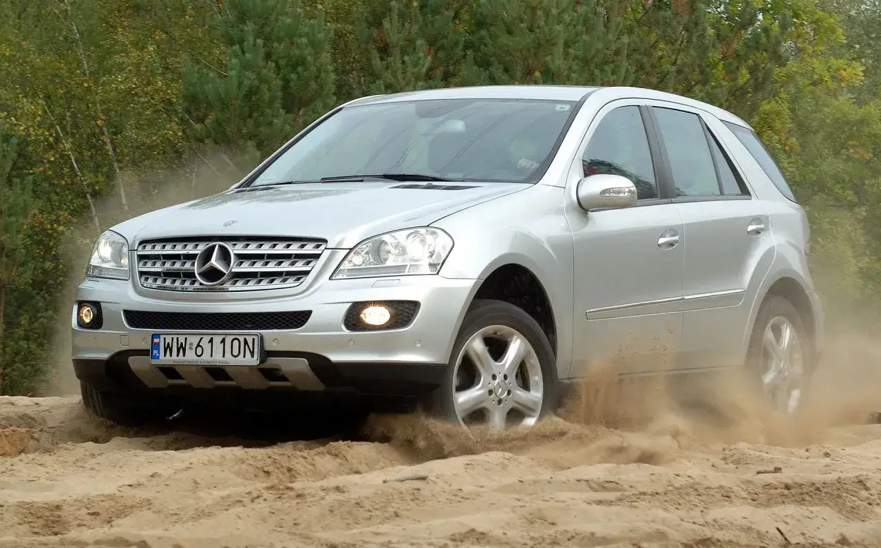 Awarie Mercedes ML W164 Airmatic