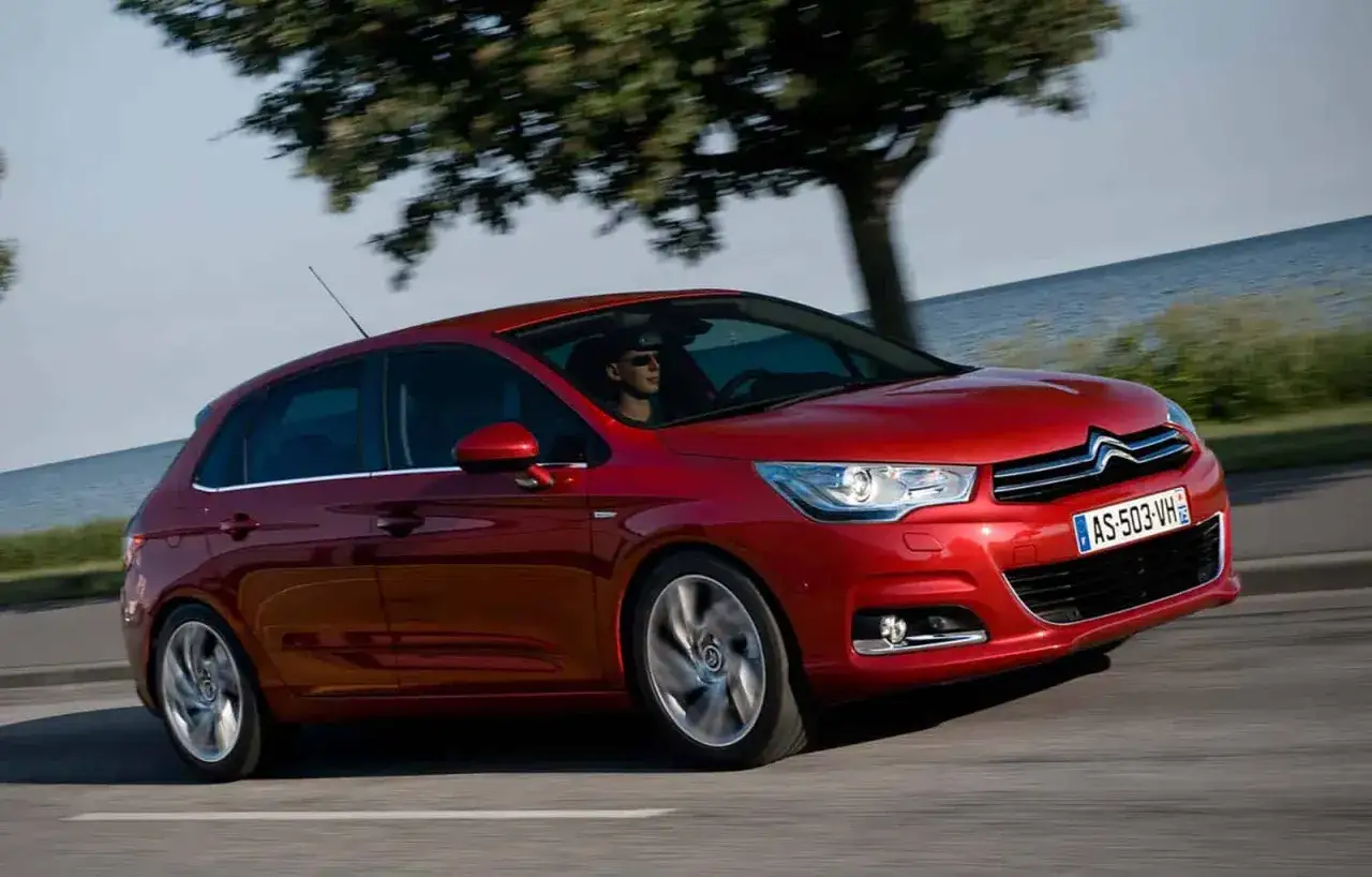 Citroën C4 II używany widok z zewnątrz