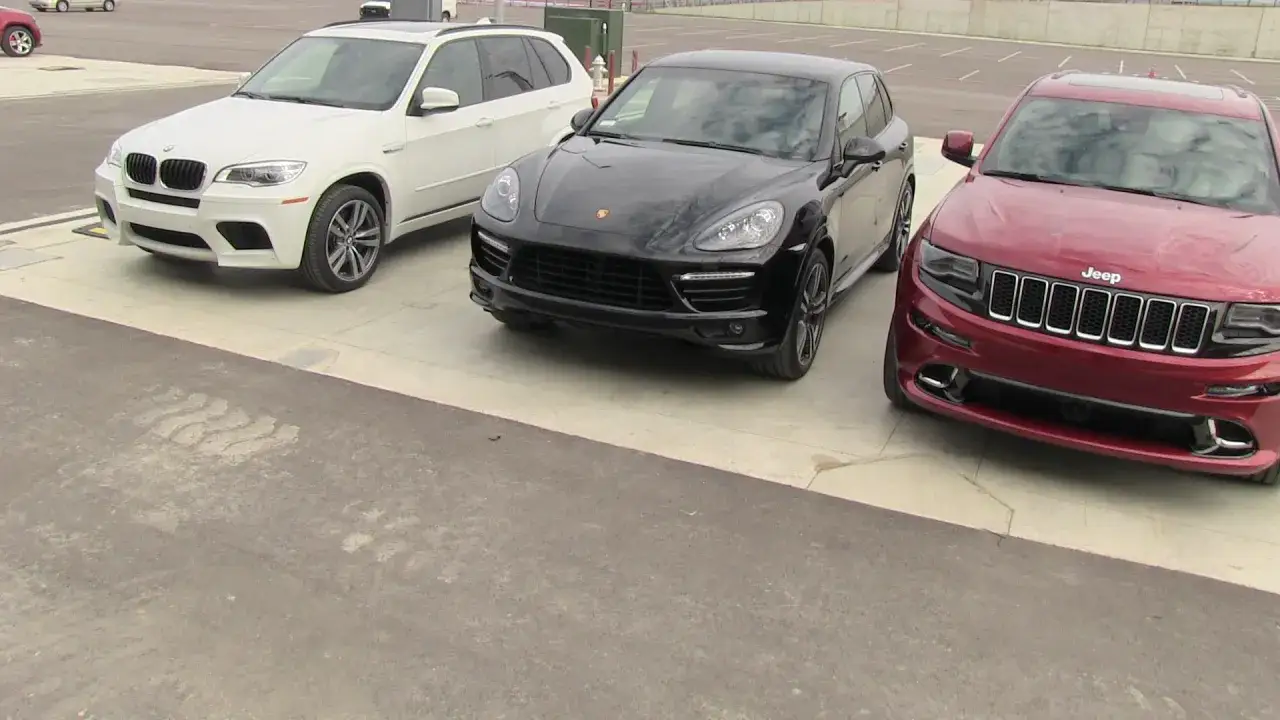 Jeep Grand Cherokee SRT vs BMW X5 M