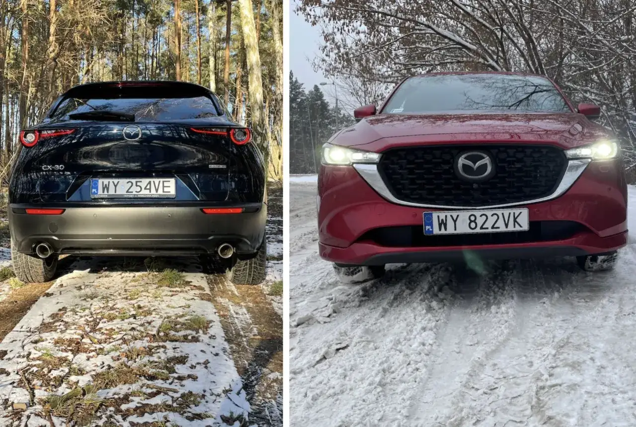 Porównanie Mazda CX-30 vs Mazda 3 vs CX-5