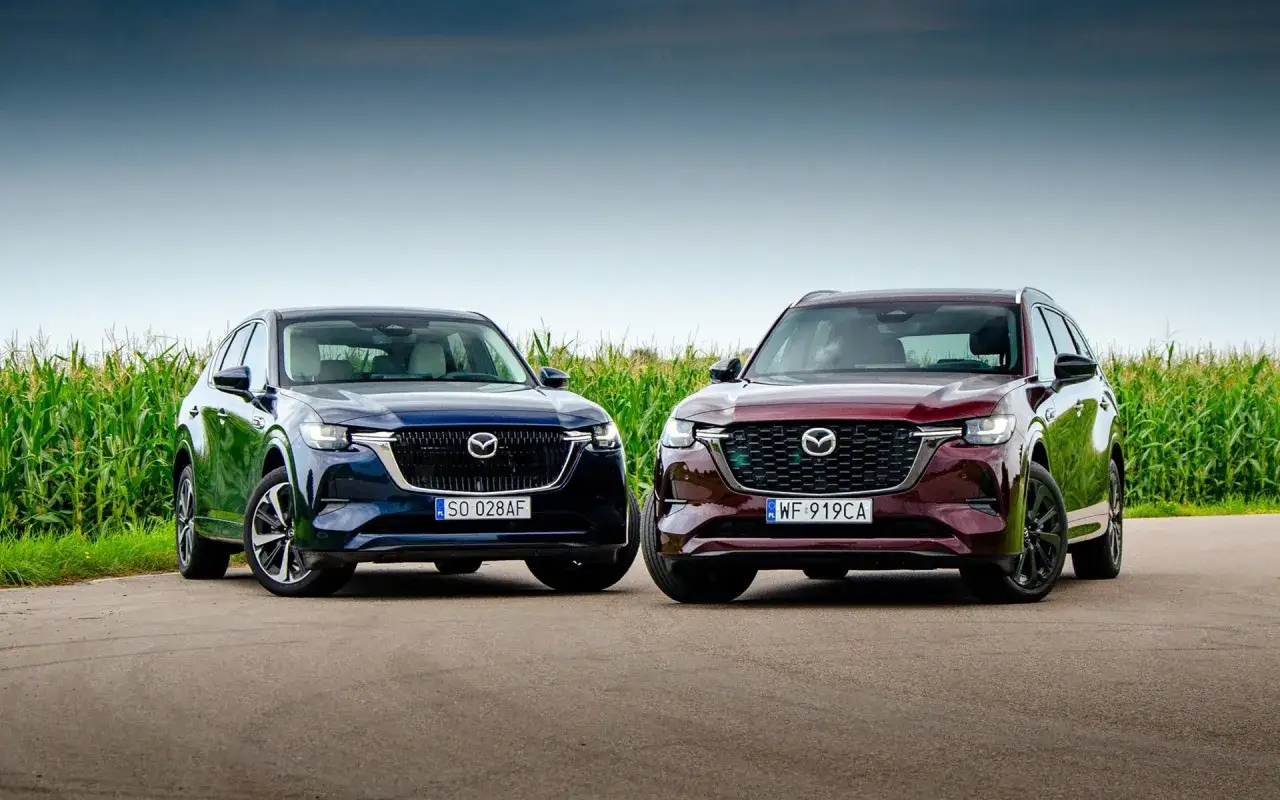 Mazda CX-80 vs CX-60 porównanie wymiarów