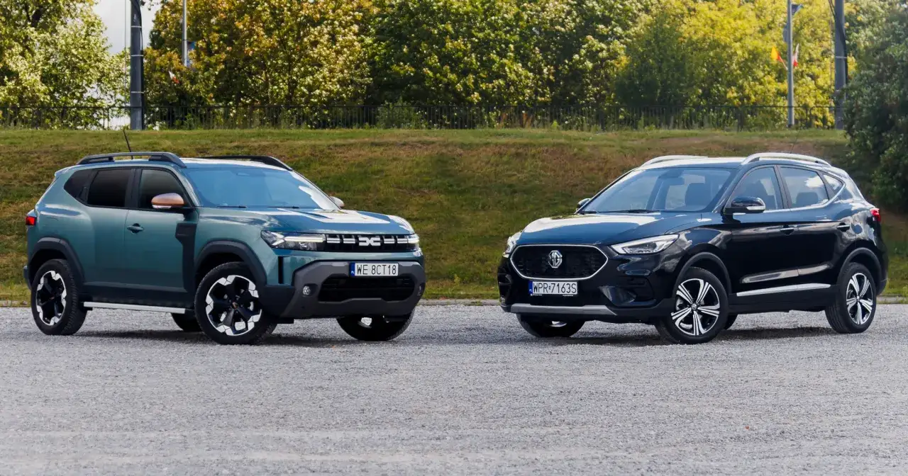 MG ZS EV Hybrid wymiary porównanie