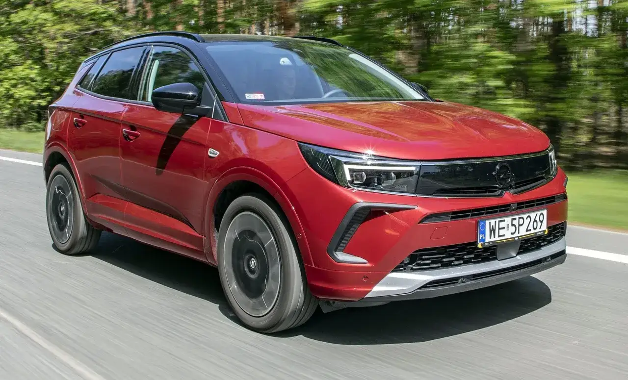 Opel Grandland prześwit off-road