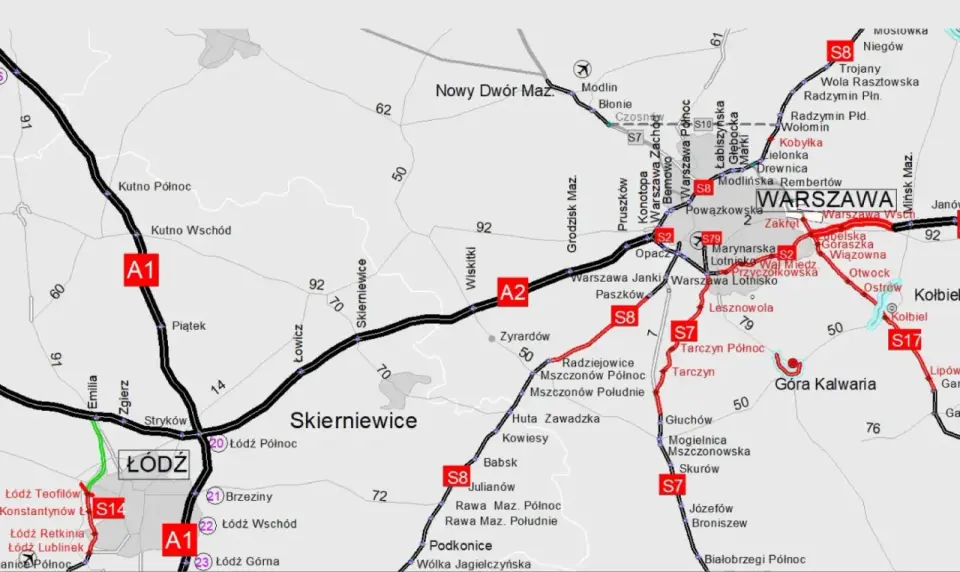 A2 Warszawa - Łódź - Kto płaci, a kto jedzie za darmo?